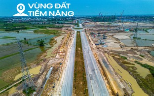 Toàn cảnh đại lộ rộng gần gấp 3 lần đường băng sân bay, chạy xuyên siêu dự án 925.000 tỷ đồng, kết nối trực tiếp tới sân vận động 135.000 chỗ lớn nhất thế giới của Vingroup