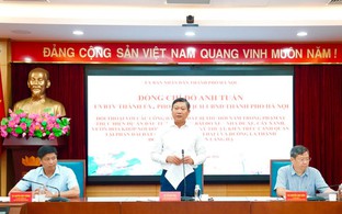 Lãnh đạo thành phố Hà Nội đối thoại về giải phóng mặt bằng dự án bãi đỗ xe tại Vành đai 1
