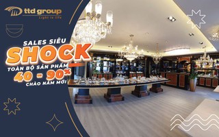 TTD Group – Thương hiệu nội thất châu Âu lần đầu “sale lớn” 90%