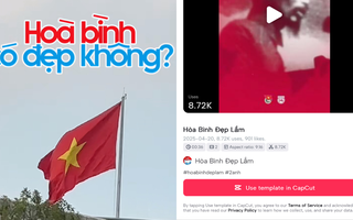 Bí kíp dùng template CapCut bắt trend 'Hòa Bình Đẹp Lắm' đang hot nhất MXH, cực kỳ nhanh gọn!