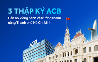 Ba thập kỷ ACB – Gắn bó, đồng hành và trưởng thành cùng Thành phố Hồ Chí Minh