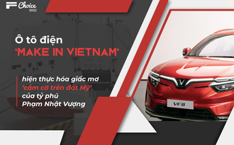 Ô tô điện ‘Make in Vietnam’ hiện thực hóa giấc mơ ‘cắm cờ trên đất Mỹ’ của tỷ phú Phạm Nhật Vượng