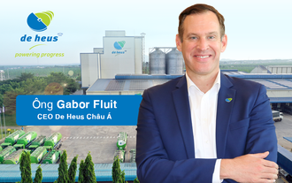 Ông Gabor Fluit được bổ nhiệm Tổng giám đốc De Heus Toàn cầu: "Nông nghiệp Việt Nam 'Lớn nhanh như thổi' sau 1,5 thập kỷ"