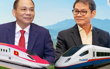 "Đường đua" làm dự án đường sắt tốc độ cao Bắc – Nam thêm nóng: Phương án của tỷ phú Phạm Nhật Vượng và Trần Bá Dương khác nhau ra sao?
