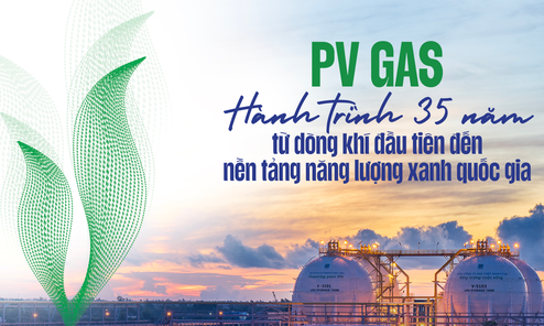 PV GAS – Hành trình 35 năm, từ dòng khí đầu tiên đến nền tảng năng lượng tương lai