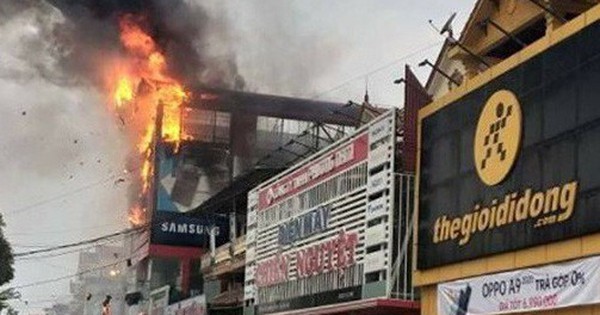 Cháy lớn ở siêu thị điện máy Dũng Loan, gây thiệt hại ... - CafeF