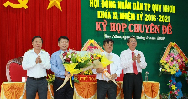 Thành phố Quy Nhơn bầu bổ sung 2 Phó Chủ tịch