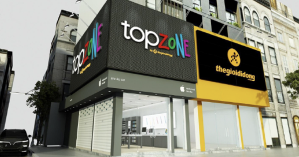 TGDD announces TopZone – a chain that specializes in selling Apple products  in Vietnam, expects revenue of 2-10 billion per store