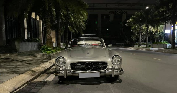 Thêm hàng cổ Mercedes-Benz 190SL xuất hiện tại Sài Gòn, phần mui xếp và bộ mâm là chi tiết gây nghi ngờ - Vimarsana News