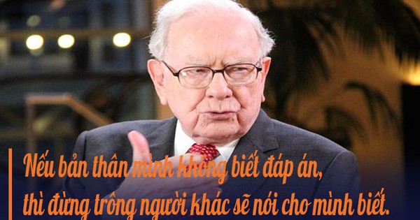 Câu nói ẩn chứa thông điệp thành công của Warren Buffett, ngắn gọn nhưng không mấy ai làm được: "Tôi chỉ làm những việc hoàn toàn hiểu rõ, nếu không hiểu tôi sẽ không làm" - Vimarsana News