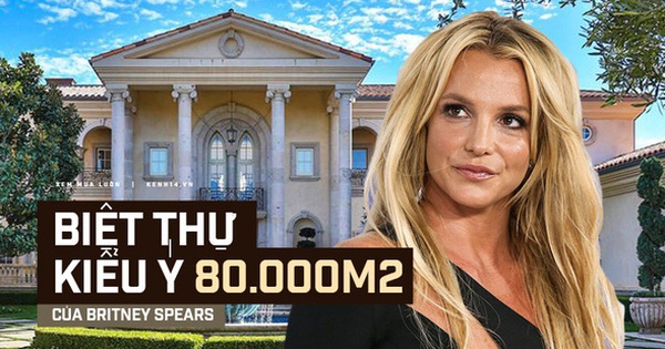 Nghía qua biệt thự kiểu Ý rộng 80.000m2, nơi Britney Spears đang sống hạnh phúc cùng bạn trai người mẫu kém 13 tuổi! thumbnail