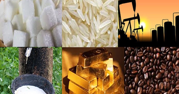 ราคาทองคำและทองแดงสูงขึ้น น้ำมันและสินค้าเกษตรตก