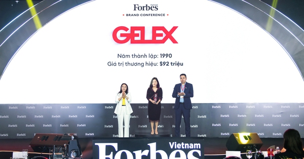 GELEX lọt Top 25 thương hiệu dẫn đầu do Forbes Việt Nam bình chọn