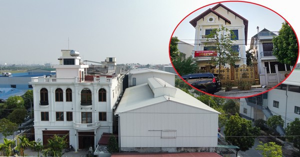 Cận cảnh loạt biệt thự ‘mọc’ trong cụm công nghiệp làng nghề ở Hà Nội