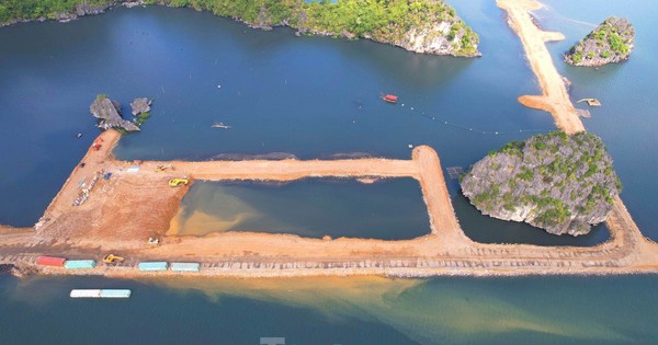 Quảng Ninh chỉ đạo kiểm tra dự án đang quây núi đá làm “hòn non bộ”