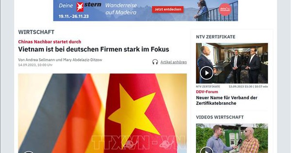 ドイツ企業はベトナムに非常に興味を持っています