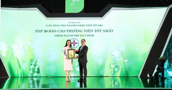 EVNGENCO3: Top20 Báo cáo thường niên tốt nhất Nhóm ngành phi tài chính 2024