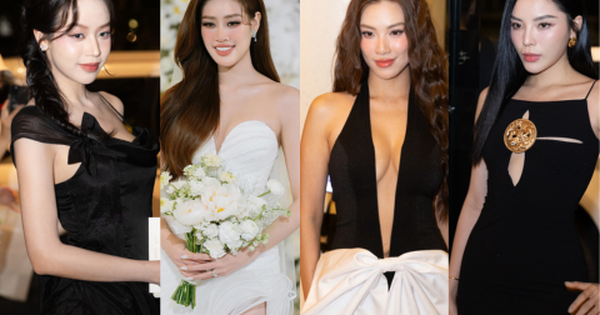 Vũ trụ Hoa hậu tại đám cưới Khánh Vân: Kim Duyên góp mặt giữa tin đồn nghỉ chơi, Kỳ Duyên - Thiên Ân cực slay