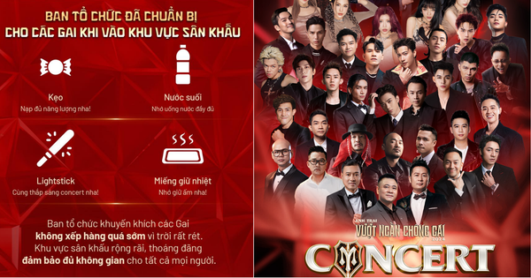 Sự chịu chi của Concert ATVNCG và “kim chủ” Techcombank: Tinh tế đến từng miếng giữ nhiệt, dân tình đua nhau hỏi thăm “Có lãi nổi không?”
