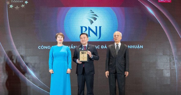 8 lần liên tiếp PNJ vào top 50 công ty kinh doanh hiệu quả nhất vn