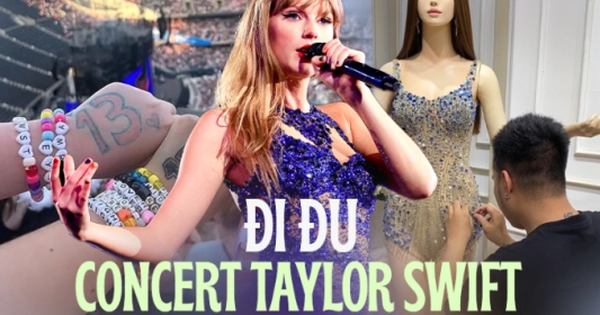 "Phú ông" chi gần 100 triệu đi đu concert Taylor Swift: Đặt thiết kế trang phục riêng, book khách sạn hẳn 7 đêm