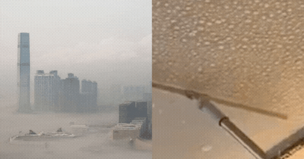 與越南北部有著同樣苦難的香港（中國）民眾也對可怕的「氣像怪物」：濕度感到痛苦。
