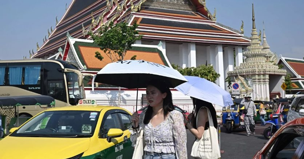 สภาพอากาศ 'ร้อนจัด' ในประเทศไทยมีผู้เสียชีวิต 30 รายด้วยโรคลมแดด