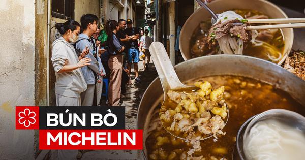 Quán bún bò mỡ nổi ở Sài Gòn sau khi được MICHELIN gọi tên: Khách hàng phải xếp hàng đợi đến lượt, người nước ngoài cũng tò mò ghé ăn thử