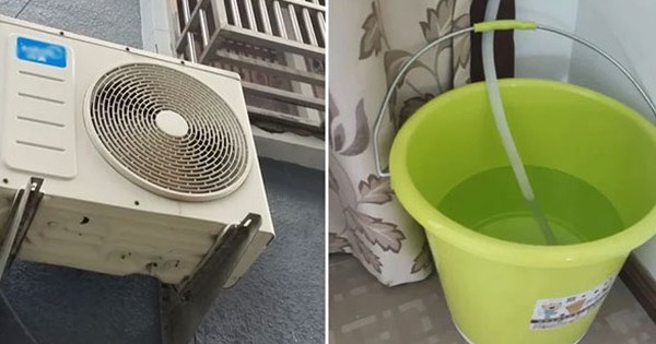 Nước chảy từ điều hoà sạch hay bẩn? Có sử dụng được không? Thì ra bấy lâu rất nhiều người hiểu sai