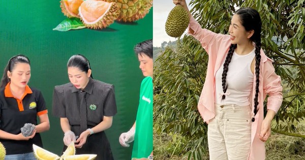 Chưa đầy 5 phút, Hằng Du Mục đã bán hết 22 tấn sầu riêng, fan gọi tên "chiến thần nông sản" kể từ đây!