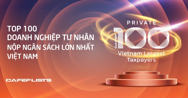 Công bố danh sách chi tiết PRIVATE 100: 100 doanh nghiệp tư nhân nộp ngân sách lớn nhất Việt Nam