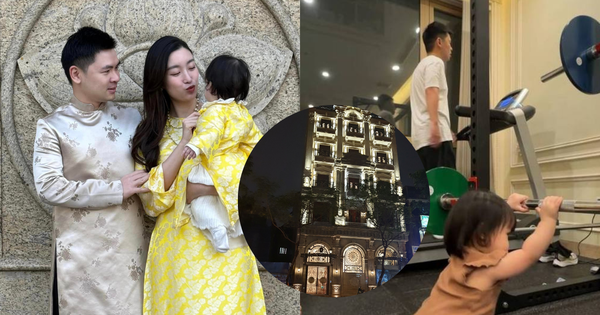 Khoảnh khắc hé lộ cuộc sống hào môn của hoa hậu Đỗ Mỹ Linh và chồng chủ tịch CLB Hà Nội, bên trong căn biệt thự mới gây chú ý