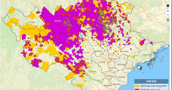 Tin lũ khẩn cấp trên sông Thao, sông Lục Nam và nguy cơ sạt lở tại 16 tỉnh
