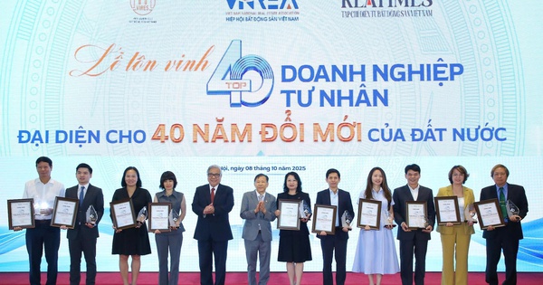TTC được vinh danh trong top 40 doanh nghiệp tư nhân tiêu biểu đại diện 40 năm Đổi mới