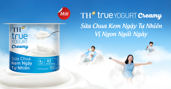 TH ra mắt “Sữa Chua Kem Ngậy Tự Nhiên TH true YOGURT Creamy