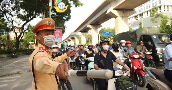Công an Hà Nội ra thông báo về việc tạm cấm nhiều tuyến đường từ ngày mai