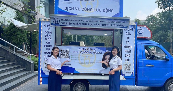 Từ hôm nay, Hà Nội giải quyết thủ tục đất đai, đăng ký định danh điện tử VNeID trên xe lưu động