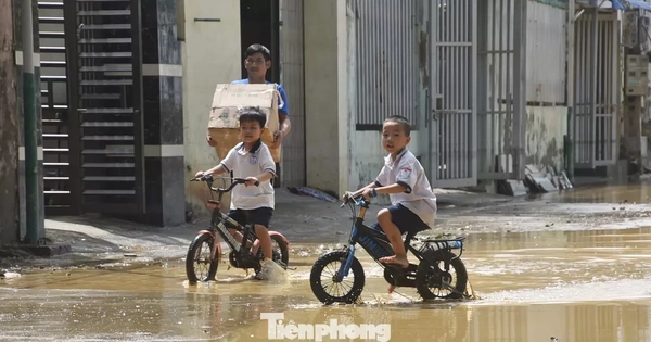 Xã ở "rốn lũ" Hà Nội thiệt hại 500 tỷ đồng do ngập lụt