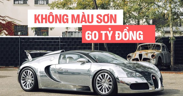 Đỉnh cao như Bugatti Veyron: Xe cũ không màu sơn, đã 18 năm tuổi vẫn có thể bán lại với giá quy đổi 60 tỷ đồng