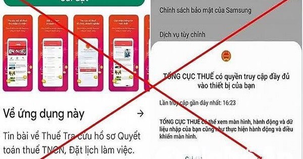 Truy cập “liên kết thuế" giả, một người ở Gia Lai mất hơn 1,28 tỉ đồng