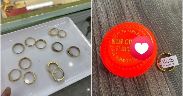 "Khi giá vàng tăng cao, nhẫn cưới cũng chỉ là một cái tên"