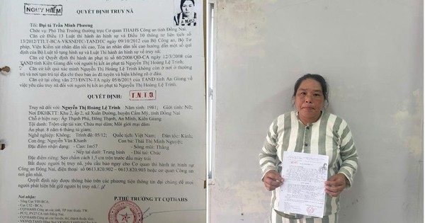 Bắt Nguyễn Hoàng Lệ Trinh