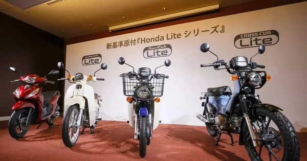 Honda ra mắt dàn xe máy mới kế nhiệm dòng Cub huyền thoại