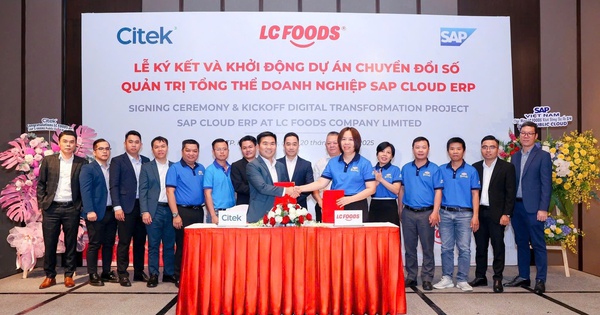 LC Foods Group, Citek hợp tác triển khai giải pháp chuyển đổi số quản trị SAP Cloud ERP