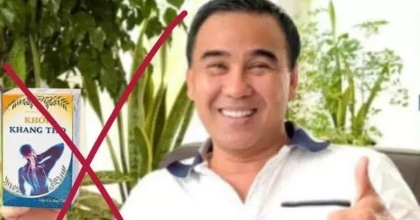 Thuốc trị viêm phổi dùng hình ảnh Quyền Linh quảng cáo chưa được cấp phép lưu hành