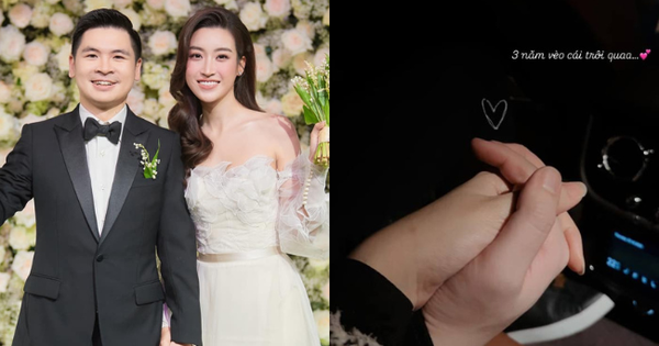 Đỗ Mỹ Linh và chồng Chủ tịch kỉ niệm 3 năm ngày cưới ngọt ngào, chẳng rầm rộ phô trương nhưng cực hạnh phúc