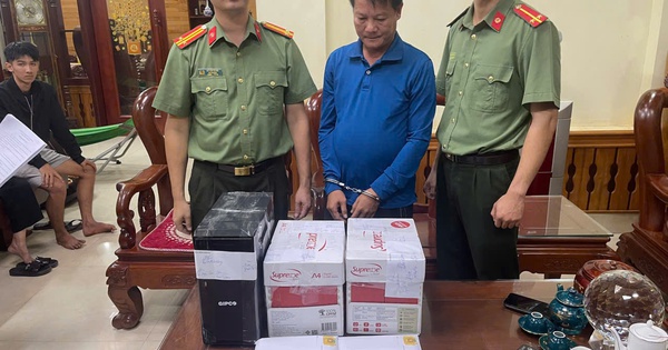 Khám xét chỗ ở, bắt Nguyễn Văn Thắng sinh năm 1987