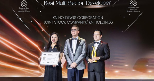 KN Holdings được vinh danh “Best Multi-Sector Developer” tại Vietnam Property Award 2025