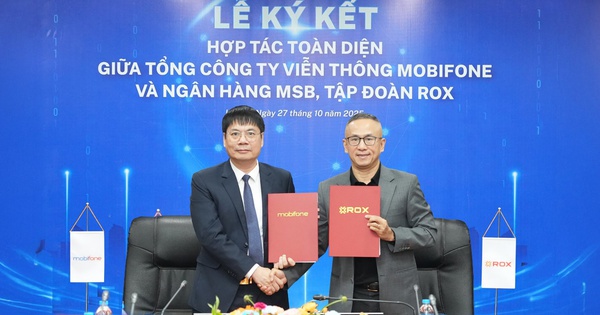 MobiFone và ROX Group ký kết hợp tác chiến lược, thúc đẩy chuyển đổi số toàn diện
