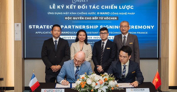 Kocher hợp tác EuroKera, độc quyền mặt kính chống xước X-Nano